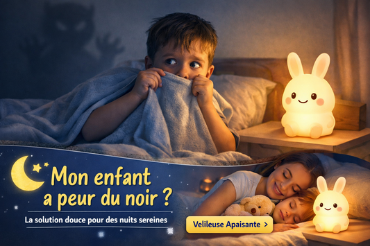 Mon enfant a peur du noir : la solution simple qui aide vraiment à dormir (guide parents 2026)