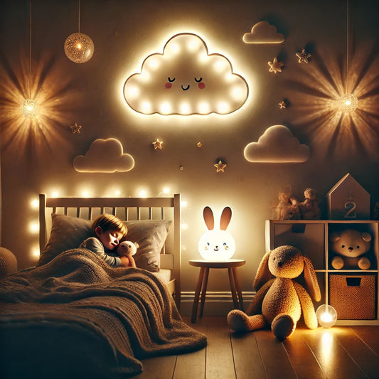 Décoration et ambiance : Créez une chambre cocooning avec une veilleuse murale