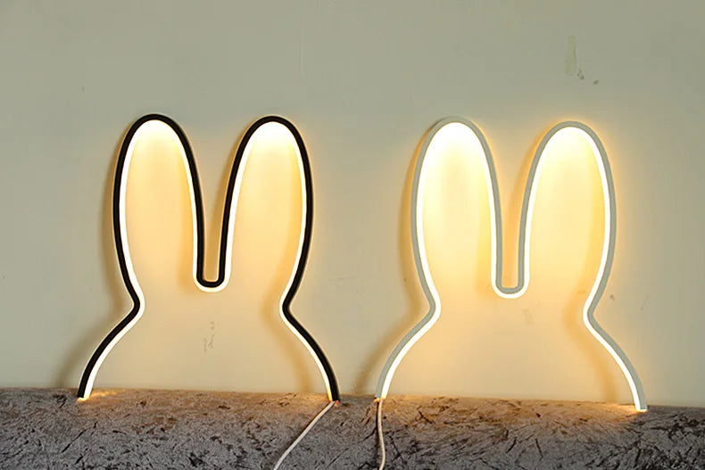 Veilleuse Murale Lapin Led