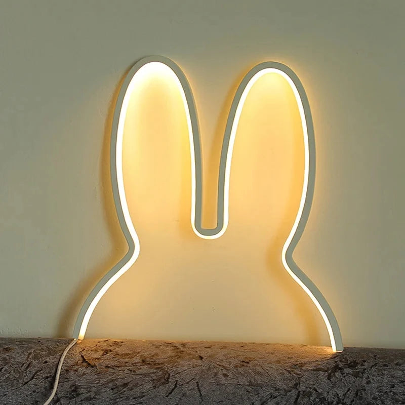 Veilleuse Murale Lapin Led